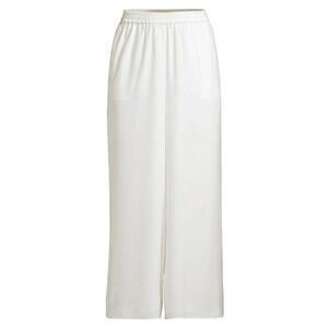 KOBI‎ HALPERIN Eileen Wide-Leg Crop Pants In Ivory Size Medium